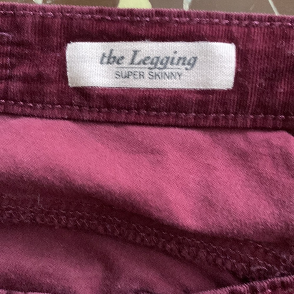 AG Corduroy Pants Sz: 27R - Picture 4 of 7